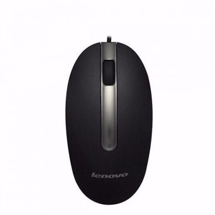 Lenovo M3803 1000 DPI USB Wired Optical Mouse - Black